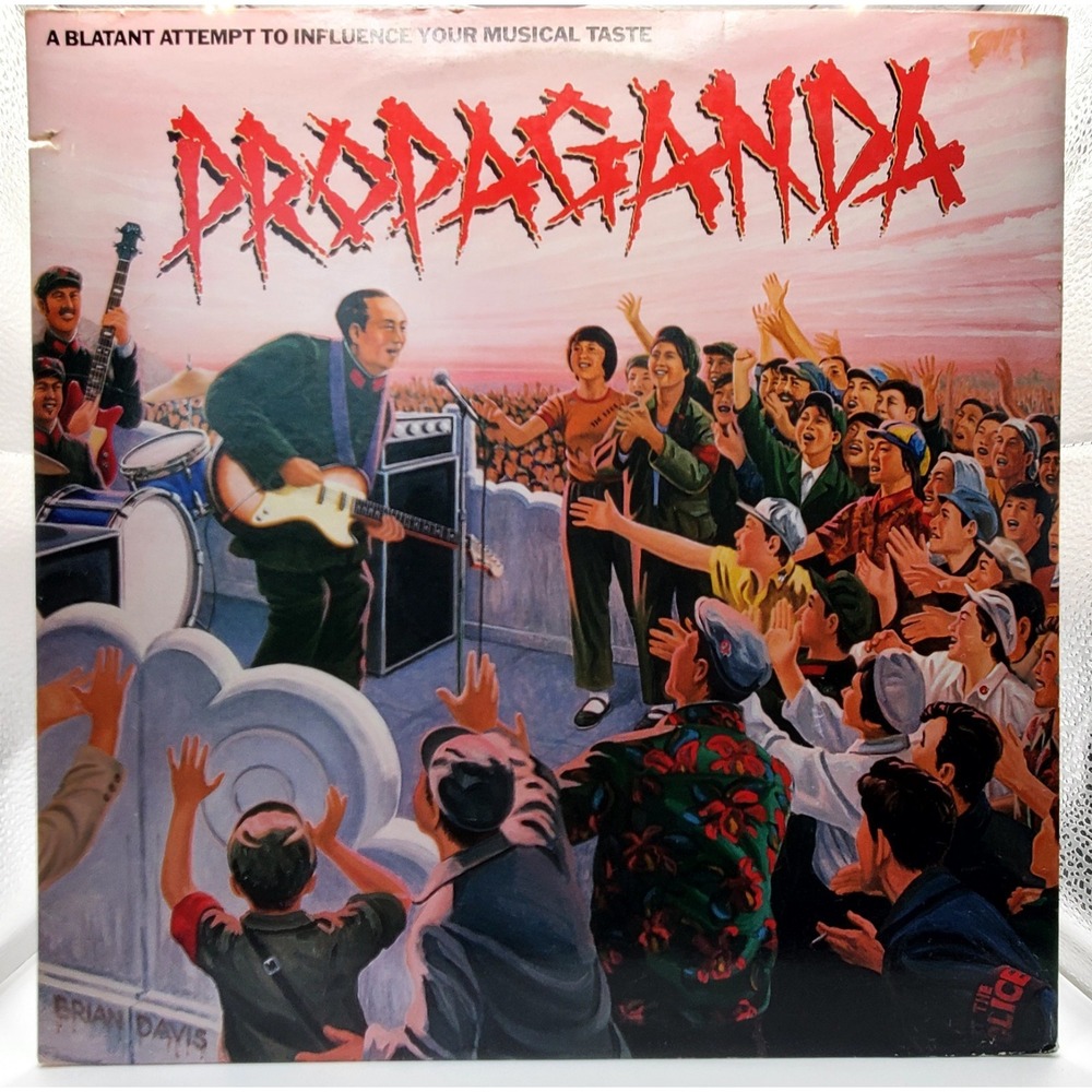 Propaganda * Promotional Vinyl Album Record * Various Artist *‎ W/Promo Poster
